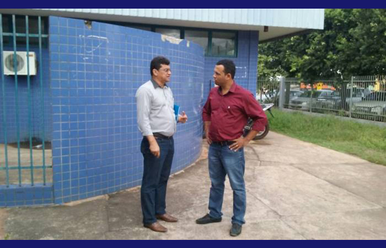 Cledison e Deputado Wancley visitam delegacias e ficam ‘surpresos’ com precariedades