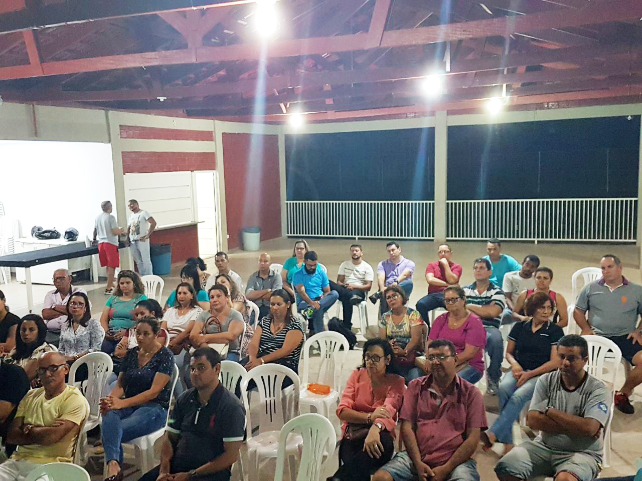 MAIS DE 50 SINDICALIZADOS PARTICIPAM DE REUNIÃO COM DIRIGENTES DO SINPOL EM BARRA DO GARÇAS