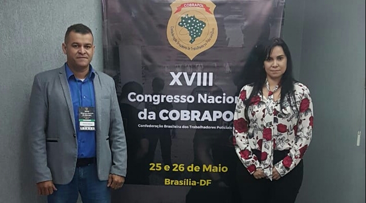 DIRETORES DO SINPOL-MT PARTICIPAM DE CONGRESSO DA COBRAPOL