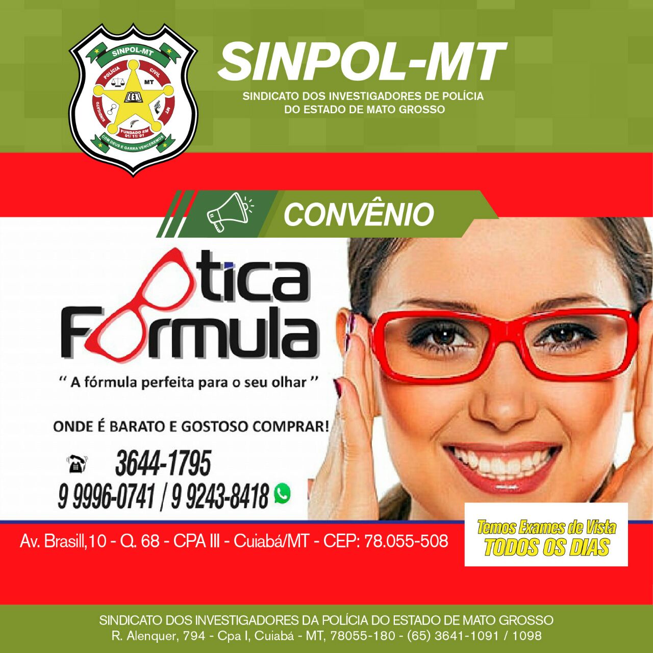 Convênio Ótica Formula