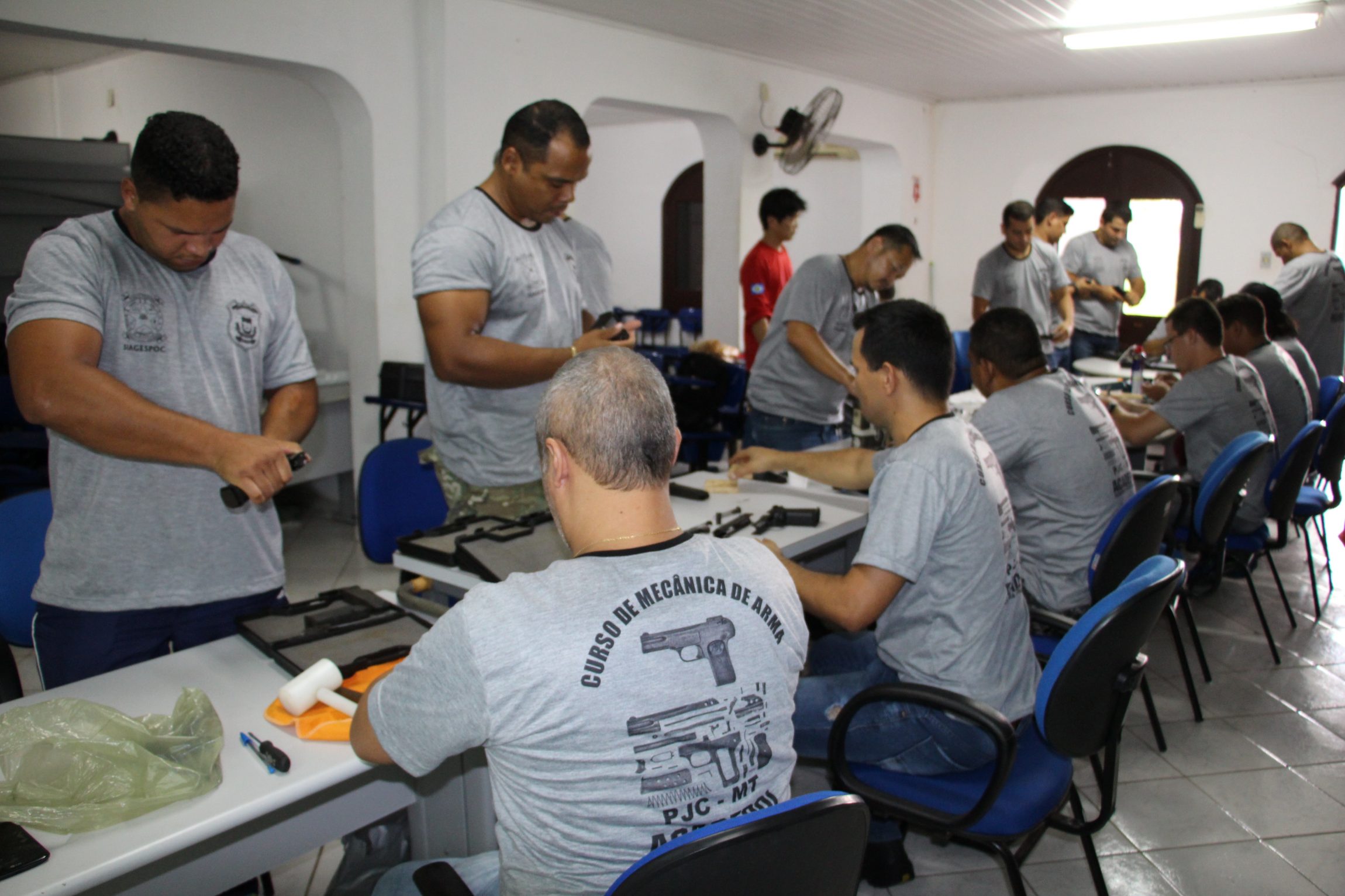 SINPOL-MT APOIA REALIZAÇÃO DE CURSO DE MECÂNICO DE ARMAS