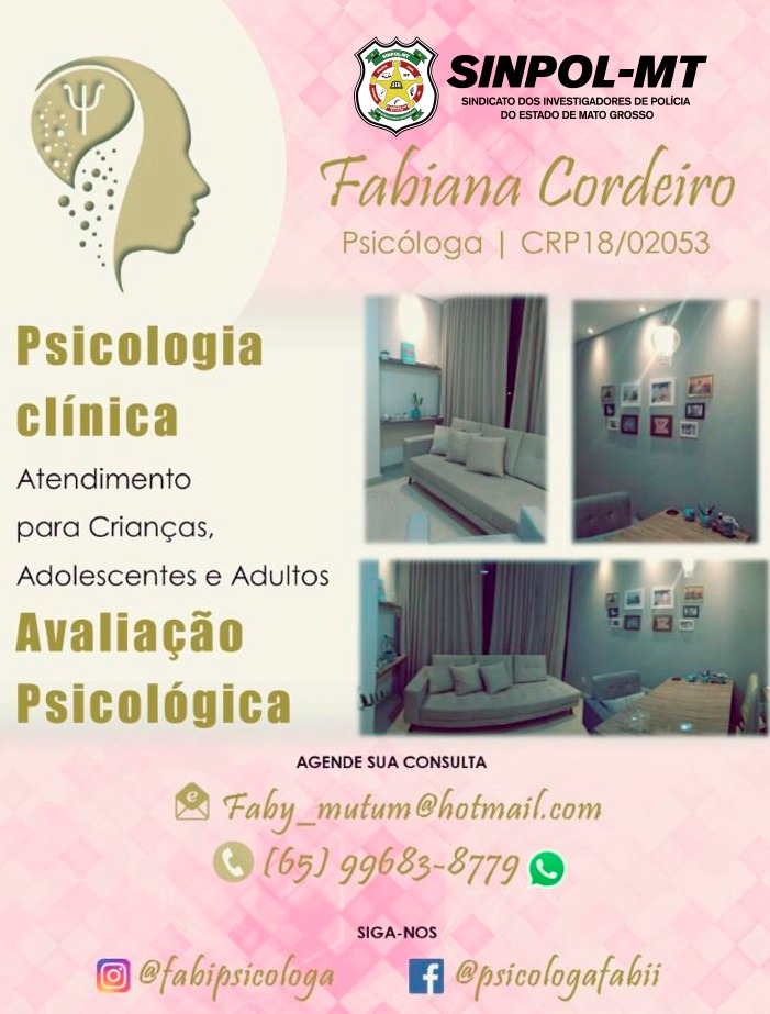 FABIANA CORDEIRO – PSICÓLOGA