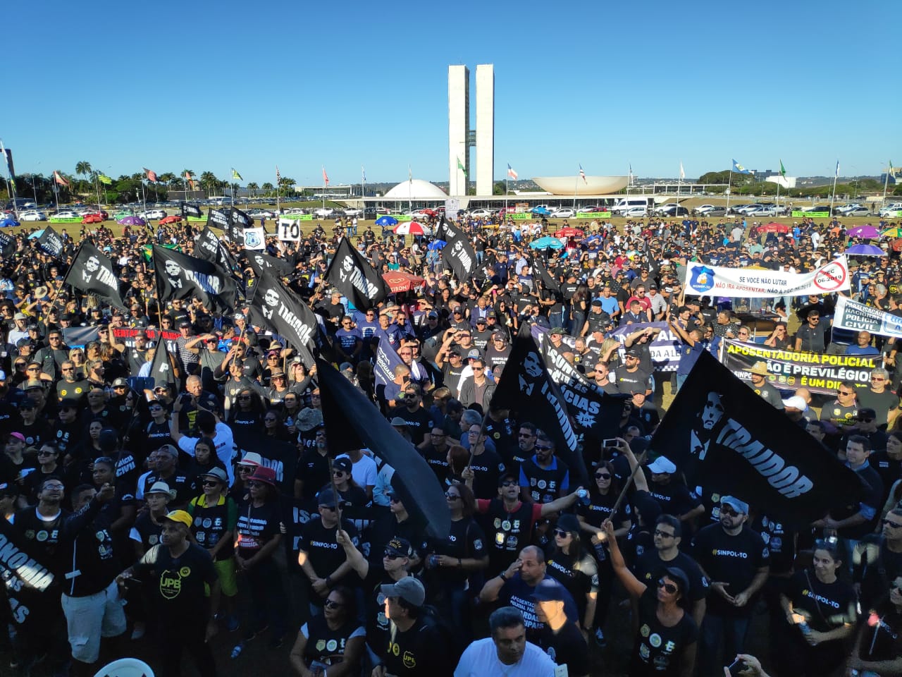 Volta a MT após manifestações em Brasília