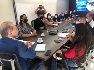 Fórum Sindical se reúne com Piveta para discutir reposição salarial